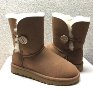 UGG Bailey Button II Chestnut Women Water Resistant Boot USA 7 / EU 38 / UK 5,5 - Bild 1 von 7