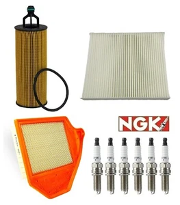 NGK Tune-Up kit w/ PLATINUM Spark Plug 11-18 for Dodge Caravan 3.6L V6 - Picture 1 of 5