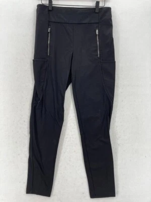 Pantalones ajustados híbridos Athleta Headlands para mujer 8 negros elásticos ajustados al tobillo gimnasio Foto 1 de 4