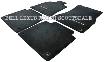 JUEGO ALFOMBRILLAS LEXUS OEM FÁBRICA 2013-2017 LS460 NEGRAS 2x2 distancia entre ejes corta Foto 1 de 3