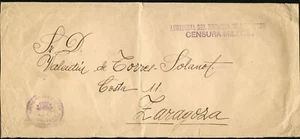 Cantabria - Guerra Civil - Sobre grande marca "Ejército del Norte - Jefatura.... - Imagen 1 de 1