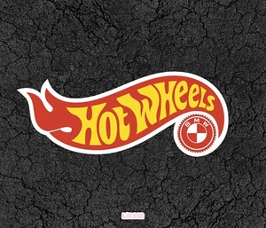 Hot Wheels BMW - Car Sticker For Window, Bumper or Others - Picture 1 of 6
