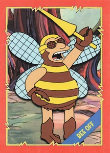 Bee Off Buzz-Off Chris51 Parody Card He-Man Simpsons Masters of The Universe - Picture 1 of 2