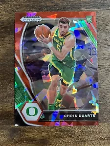 CHRIS DUARTE 2021 Panini Prizm Selecciones del draft (RC) ROJO HIELO AGRIETADO PRIZM #23 - Imagen 1 de 2