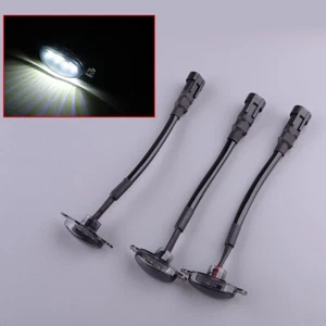 3x fumée LED Grille lampe lumière DRL pour Ford F-150 F150 Raptor 2010-18 com - Picture 1 of 6