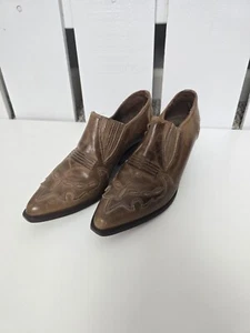 Guess by Georges Marciano Western Botas Vaqueras de Cuero al Tobillo Talla 5.5 B España - Imagen 1 de 8