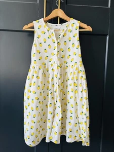 John Lewis Girls Summer Lemon Dress With Pockets! 12 Years 152cm - Picture 1 of 4