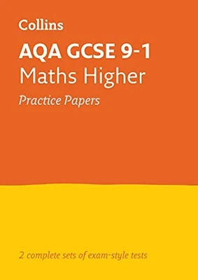 AQA GCSE 9-1 Maths Higher Practice Pap..., Collins GCSE - Image 1 of 2