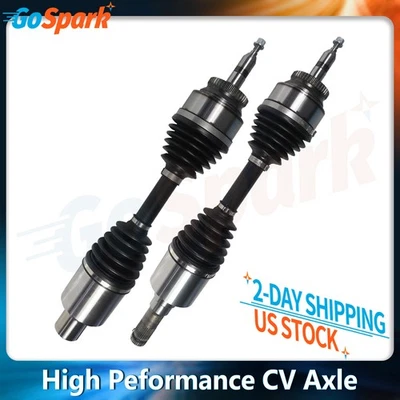 Front Pair CV Axle Assembly for 2015-2016 Ford F-150 2.7L 3.5L 5.0L RWD & 4WD - Image 1 of 4
