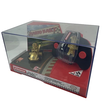 Carrera RC Nintendo Mariokart Mario Gold Chase Mini RC 2.4 GHz up to 3.1 MPH - Image 1 of 4