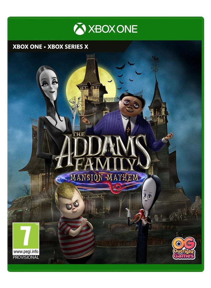 The Addams Family: Mansion Mayhem - Xbox One - PAL UK - Brand New Factory Sealed - Image 1 of 1