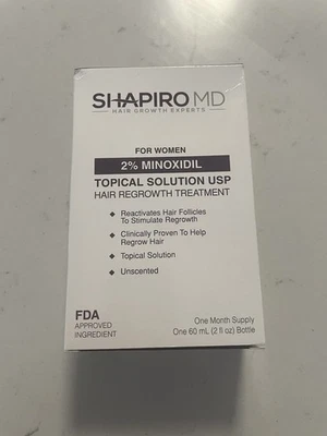 Solución tópica de minoxidil 2% para mujeres regeneración del cabello, suero reactiva el cabello  Foto 1 de 4