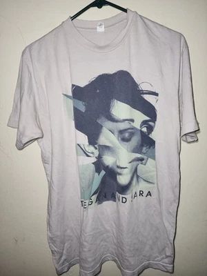 Tegan and Sara Shirt Alternative Indie Pop Duo Men's Tee Lg - Image 1 of 4