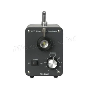 Alloggiamento illuminatore in fibra ottica LED 20 W per microscopio - Foto 1 di 6