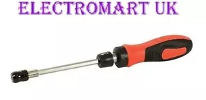 DICKIE DYER EXTENDING TELESCOPIC RATCHET SCREWDRIVER 35MM TO 120MM ¼” HEX DRIVE - Picture 1 of 1