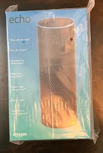 amazon echo (2017 2nd generation) w/ FAR-FIELD VOICE CONTROL (SEALED) - Picture 1 of 2