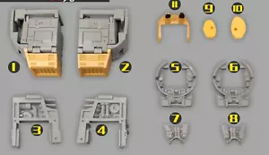 Gobetter GB-1061 Upgrade Kit für SS86 Dinobot Sludge, auf Lager - Bild 1 von 11
