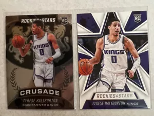 2020-21 Chronicles Rookies & Stars Tyrese Haliburton R/C (base & crusade) - Picture 1 of 2