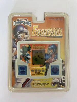 vinyage 1997 tiger classic games play action football model 7-740 - Image 1 of 3