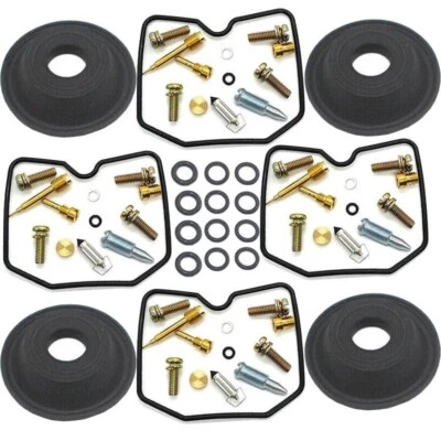 FOR Kawasaki ZR750 2000-2003 ZR7S Carburetor Repair Kit Carb Rebuild Diaphragm - Изображение 1 из 3