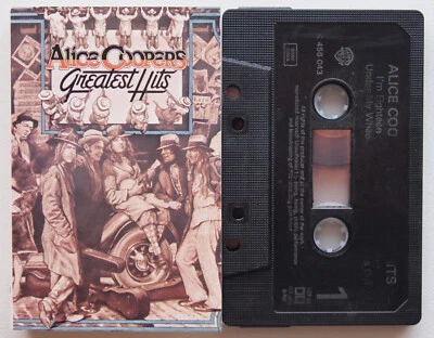 ALICE COOPER - GREATEST HITS (WARNER K456043) 1980s EUROPE CASSETTE TAPE - Image 1 of 3