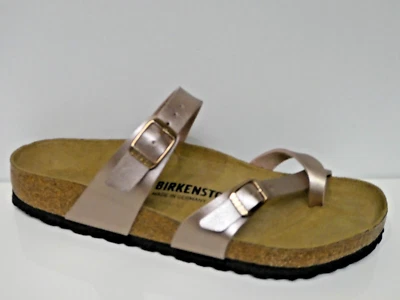 Birkenstock Mayari Sandalen Zehentrenner copper rose 1029813 Normale Weite Gr.40 - Bild 1 von 4