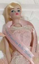 Plantation Belle Porcelain Blonde Barbie Walt Disney Doll Show RARE 1/300 SIGNED