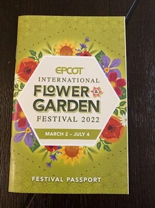 2022 EPCOT Flower & Garden Festival Passport Walt Disney World - Bild 1 von 2