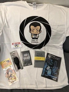 Brand New Loot Crate 3/2015 Covert XL tee 007 Agent Of Shield Items (see Pics) - Picture 1 of 5