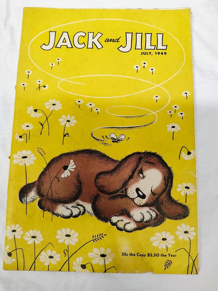 Jack and Jill Magazine dated July, 1949 in acceptable condition with all 69 page - Image 1 of 1