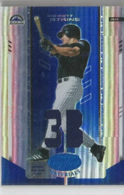2004 Leaf Certified Garrett Atkins Jersey #ed 26/100 ROCKIES - Image 1 of 2