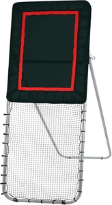 Folding Lacrosse Rebounder for Backyard, 3X8 Ft Volleyball Bounce Back Net, Pitc - Picture 1 of 10