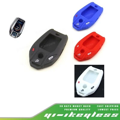 1 Funda Silicona para BMW 740i 750i Serie 5-7 Pantalla Táctil Control Remoto Llave Inteligente Foto 1 de 4