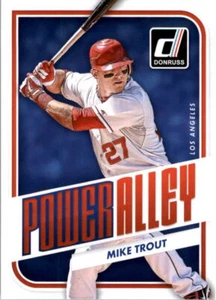 2016 Donruss Power Alley #2 Mike Trout - NM-MT - Picture 1 of 2