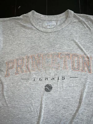 Camiseta Emitida por el Equipo de Tenis de los Tigres de la Universidad de Princeton Pequeña Russell NCAA De Colección Foto 1 de 4