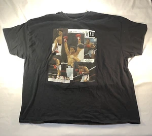 Muhammad Ali Men’s Boxing Tee Shirt Size 5XL Black - Picture 1 of 10