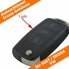 Produktbild - Schlüssel Ersatz Gehäuse für VW Passat Golf 5 Jetta Caddy Crafter Touran Tiguan