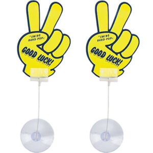 2pcs swing hand pop jdm display air freshener (lemon flavor）