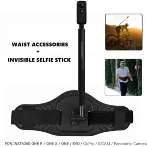 Wearable Waist Bracket Bullet Time Invisible Selfie Stick for Insta360 ONE R X2 - Picture 1 of 10