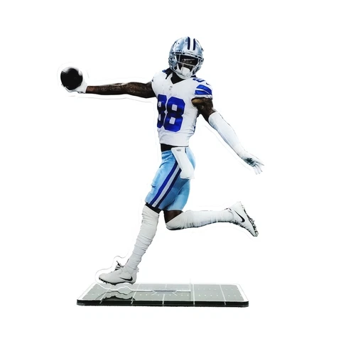 CeeDee Lamb Figure - #88 of Dallas Cowboys Celebrates after Touchdown Ornament Cover