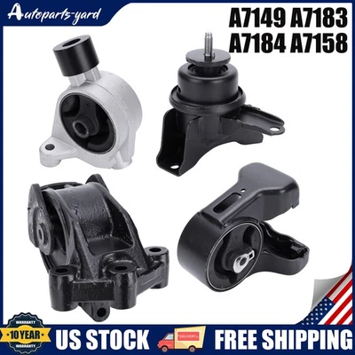 4 крепления двигателя и коробки передач для Hyundai Entourage 2007-2010 Kia Sedona - Изображение 1 из 4