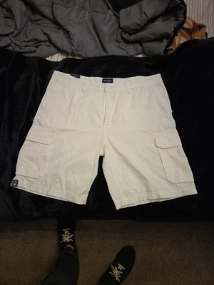 Pantalones cortos cargo St. John’s Bay para hombre talla 42 blancos al por menor nuevos con etiquetas: $34 (MW-592) Foto 1 de 4