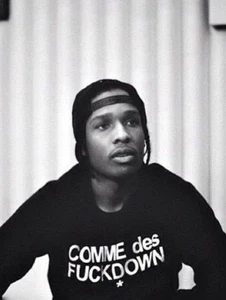 Comme Des Fuckdown Tee Wore By Asap Rocky Tee Vintage - Picture 1 of 6