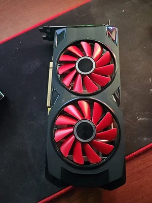 XFX AMD Radeon RX 570 8GB GDDR5 Graphics Card (RX570P8DFD6) - Image 1 of 4
