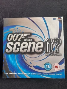 SCENE IT? 007 EDITION THE DVD GAME JAMES BOND, FAMILY GAMES CHECKED AND COMPLETE - Picture 1 of 1