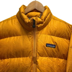 Patagonia Herren Gr. XL gelb/orange Full Zip Vintage Gänsedaunen gefütterte Jacke - Bild 1 von 10