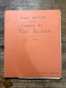 PAUL GUION - Bilder aus dem alten Algier - um 1940 - Bild 1 von 3