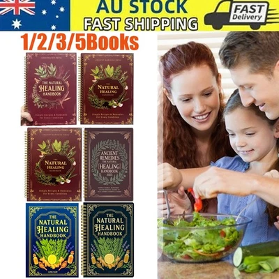 The Natural Healing Handbook/Ancient Remedies Handbook Spiral-Bound Guide Book - image 1 of 4