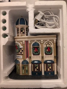 Dept 56 Hollydale's Department Christmas Store,Flags,City Heritage Village 55344 - Picture 1 of 3