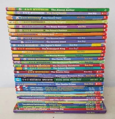 Lot 32 A to Z Capital and Calendar Mysteries Series Books by Ron Roy - Image 1 of 4